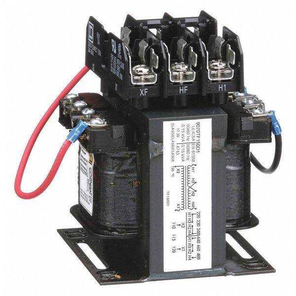 9070TF150D1 Square D Control Transformer 150 VA, 120V output