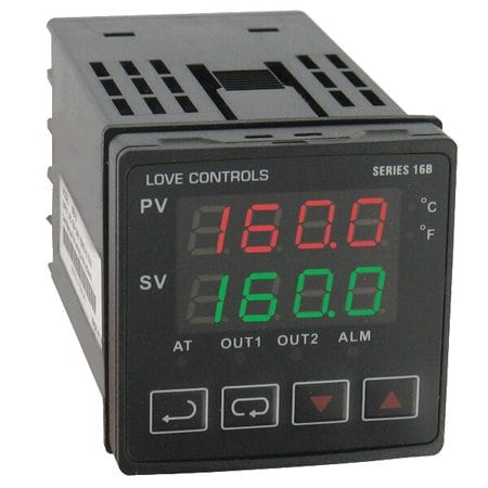 Dwyer Instruments 16B-22 Digital Temperature Controller, 48 mm L