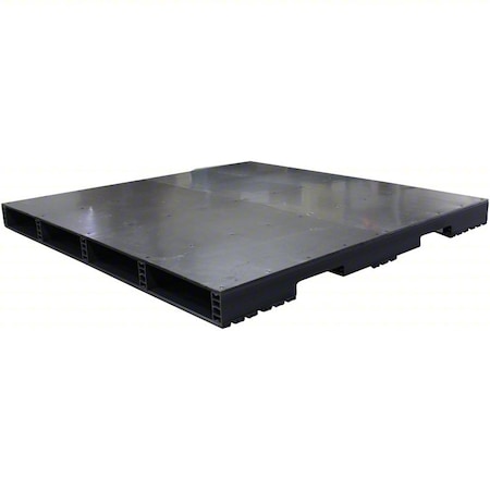 Jifram 05000466 Pallet, Black, 1,000 lb