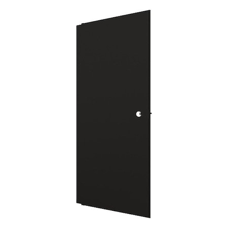 Hadrian 510032-510 Partition Door, Black, 32 in W