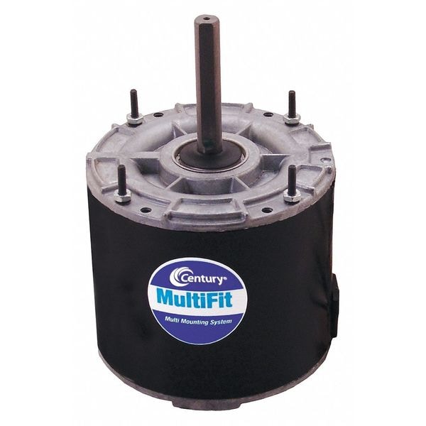 9722 Century Condenser Fan Motor, 1075 RPM, 1/8 HP, 60 Hz