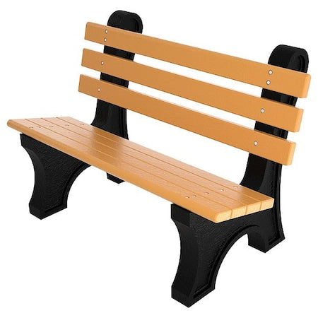 Ultrasite PB 4CEDCPAE Outdoor Bench, 48 in L, Cedar