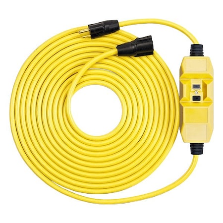 Southwire 26020150-1 GFCI, Yellow, 50 ft, 1 Outlet, 12 AWG
