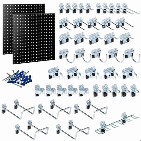 Triton Products LB1-BKKit 46 pc LocHook Assortment W/ (2) 24