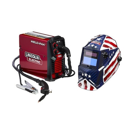 Lincoln Electric K5387-8 Welder Kit Machine & Accessories, 120v