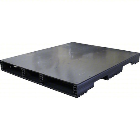 Jifram 05000444 Pallet, Black, 1,000 lb