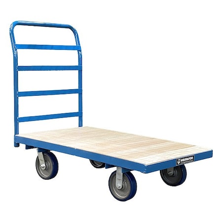 Hamilton PB1108-H-SPB3048 Platform Truck, Blue, 2,000 lb