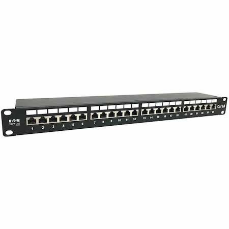 Tripp Lite N252-024-6A-SH Patch Panels, 3 3/4 in H
