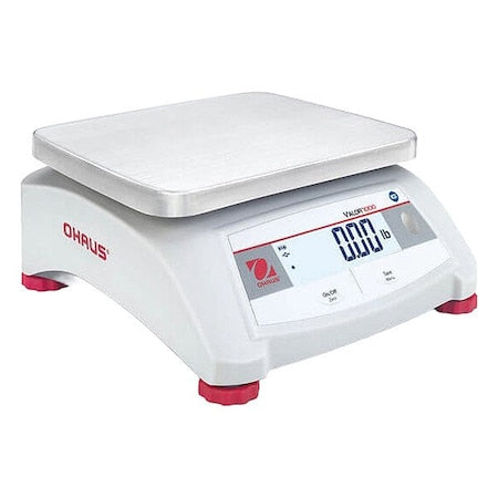 Ohaus V12P10T AM FoodScale, RS-232, BacklitLCD, 0.002 lb/1g