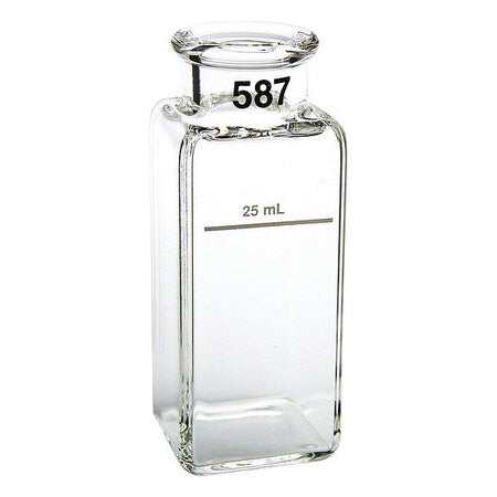 Hach 2095000 Vial, 57.15 mm H, Colorless