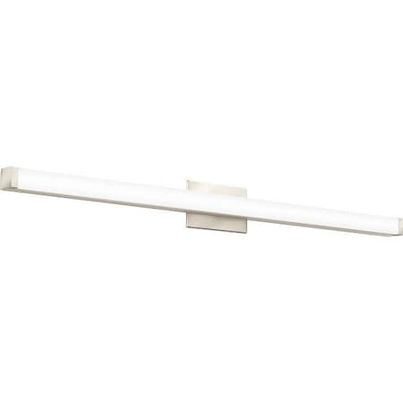 Lithonia Lighting FMVCSLS 48IN MVOLT 30K35K40K 90CRI BN M4 LEDVanityLght, Wht, Aluminum(TrimFrame), 4ftL
