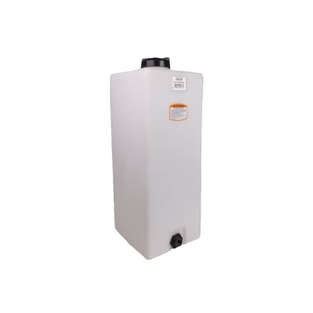 Norwesco 44873-DS Utility Tank, 43 in, White, Rectangular