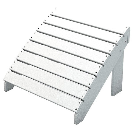 Ultrasite PB ADTRAOTWHI Adirondack Ottoman, 15 3/8 in H, White