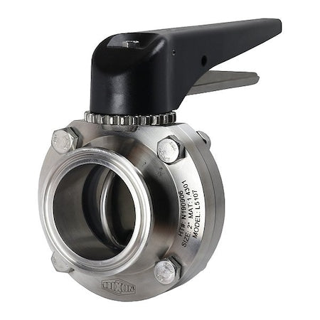 Dixon L5107V400CC-P Butterfly Valve, 6.47 in L, 85 psi