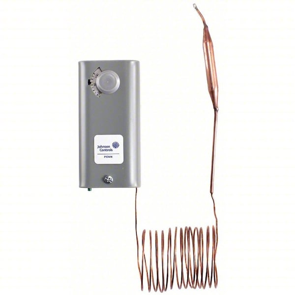 A19ABA-45C Johnson Controls Line Voltage Mechanical Thermostat for Heat or Cool