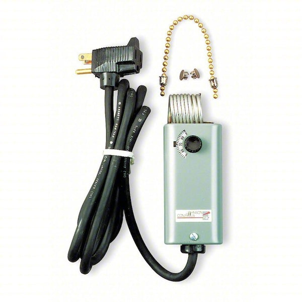 A19BAG-1 Johnson Controls Portable heating thermostat, heat only, 120V AC