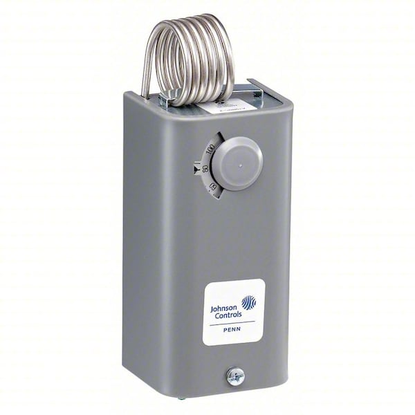 A19BBC-2C Johnson Controls line voltage mechanical thermostat (heat or cool) for HVAC
