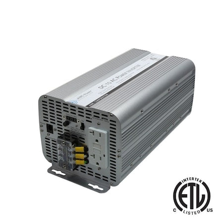 Aims Power PWRINV300012120W Power Inverter, Pure Sine, 6,000 W Peak, 3,000 W Continuous, 2 Outlets