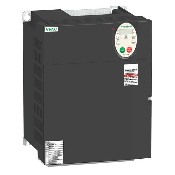 ATV212HD15N4 Schneider Electric Variable Frequency Drive, 20 HP, 400-480V