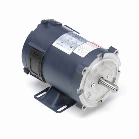 Leeson M1125080.00 AC Gearmotor, TENV, 28 RPM, 115V AC