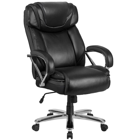 Flash Furniture GO-2092M-1-BK-GG Hercules Office Chair, Black Back, 27-1/2 in W 32