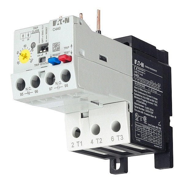 C440A1A005SDD Eaton Overload Relay with 2NO/2NC auxiliary contacts