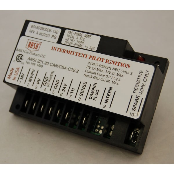 C661ABA-1C Baso Intermittent Pilot Ignition Control