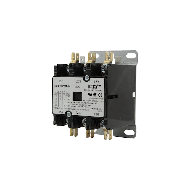 CDP2-B3P30A-120 Sprecher & Schuh Contactor, genuine OEM replacement part