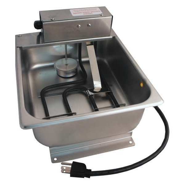 CP804HD Supco Condensate drain pan for evaporator, 7.5 qt, 120V AC, 8.34A