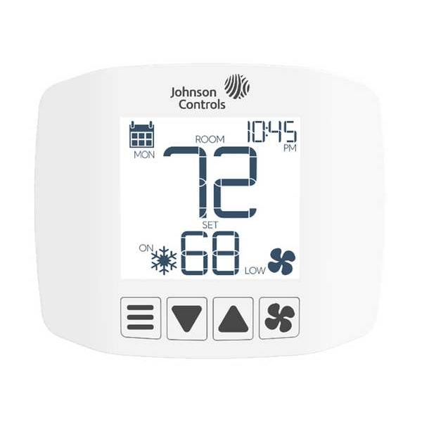 FCP-PA-701-B Johnson Controls Thermostat, push button control