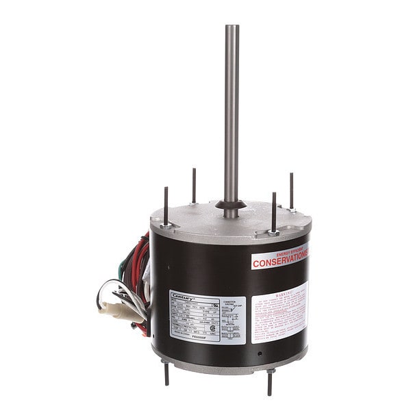 FE6000F Century Condenser Fan Motor, 208-230V, 60 Hz, 1075 RPM