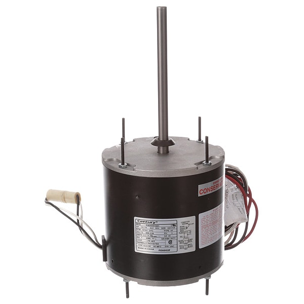 FE6002F Century Condenser Fan Motor, 1,075 RPM, 208-230V AC, 0.37 kW