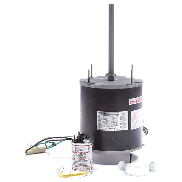 FE6004F Century Condenser Fan Motor, 208-230V, 1075 RPM, single phase