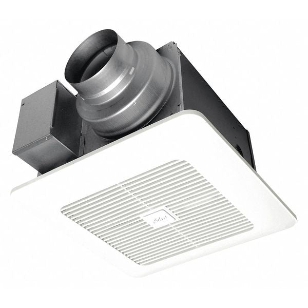 FV-0511VKS3 Panasonic Bathroom Fan, 50/80/110 CFM, 120V AC, Without Light