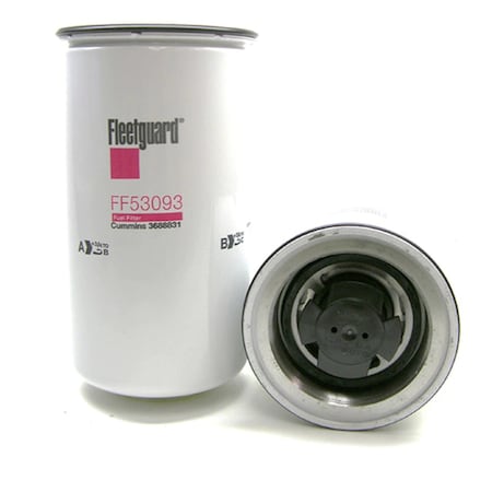 Fleetguard FF53093 Fuel Filter, Cellulose, Vehicle Specific