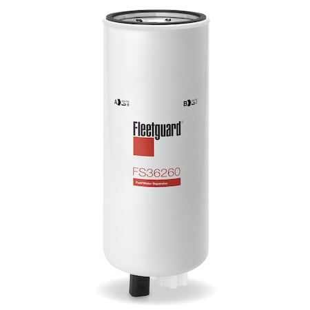 Fleetguard FS36260 Fuel Filter, 11.75 in, Spin-On