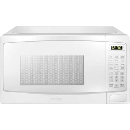 Danby DBMW1121BWW MicrowaveOven, White, 1.1cuft, 20-1/4 in W