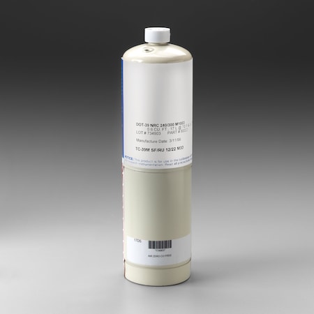 3M -500609 Zero Gas Cylinder 529-05-17, Large, 1/pk