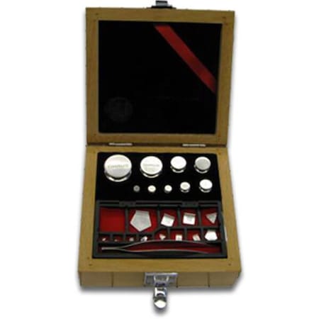Ohaus 80850112 Calibration Weight Kit, SS, Metric
