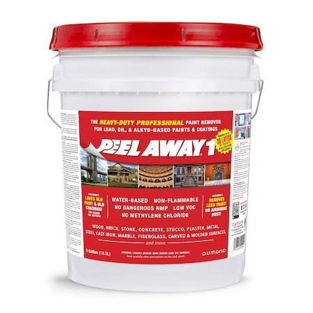 Dumond 1005N Peel Away Peel Away 1 Heavy-Duty Paint Remover, 5 Gallon Kit