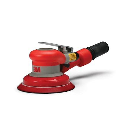 3M 7100138345 Air Orbital Sander, 1.83 lb, 0.28 hp, 0.18 in