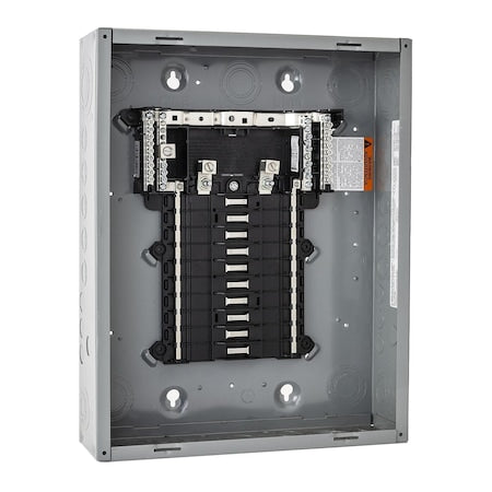 Square D QO124L200PG Load Center, QO, 24 Spaces, 200A, 120/240V AC, Main Lug, 1 Phase