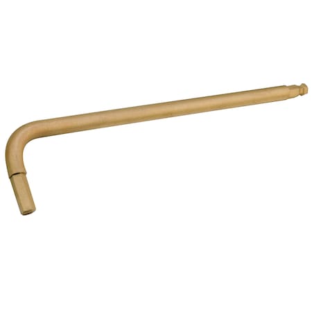 CS Unitec EX209L-12B Non Sparking Allen Wrench, Long Ball, 12 mm, Beryllium Copper