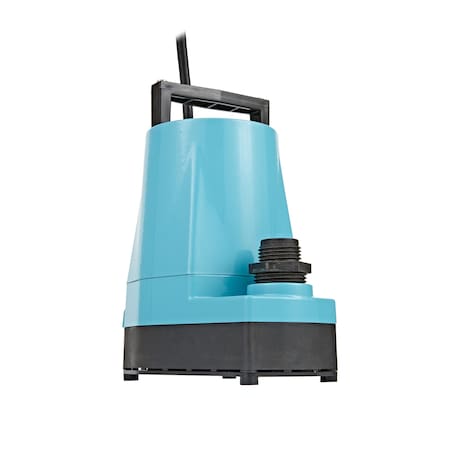 Little Giant Pump 505960 Plug-In Utility Pump, 18 ft, 8.125 in H, 115V AC