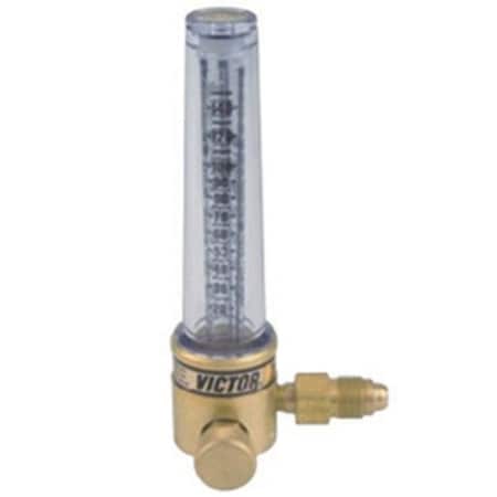 Victor 1000-0258 Flowmeter, Argon, Carbon Dioxide, Helium, 9/16