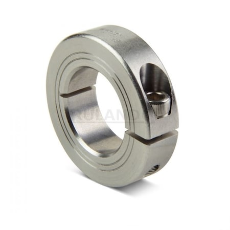 Ruland MCL-10E-TI Shaft Collar, Titanium, Round, 39.3 mm