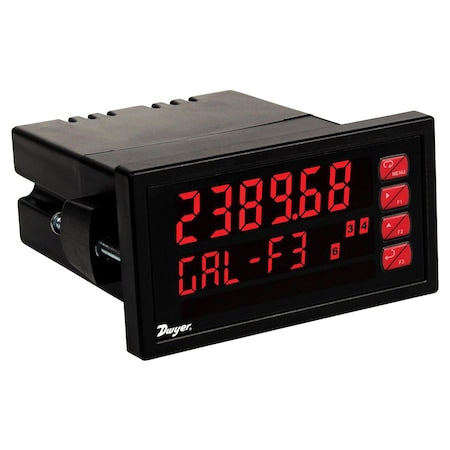 Dwyer Instruments MPM-100 Multi Process Meter, LCD Display