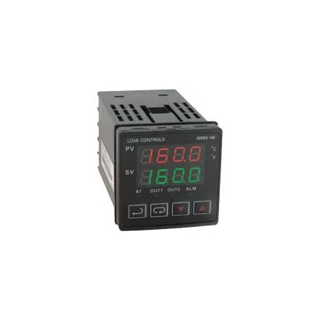 Dwyer Instruments 16B-53-LV Digital Temperature Controller, 48 mm L