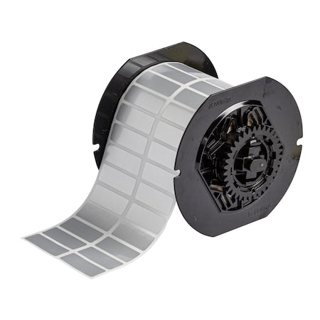 Brady B33-37-435 Pre-Cut Label Stock Roll, Silver, Gloss