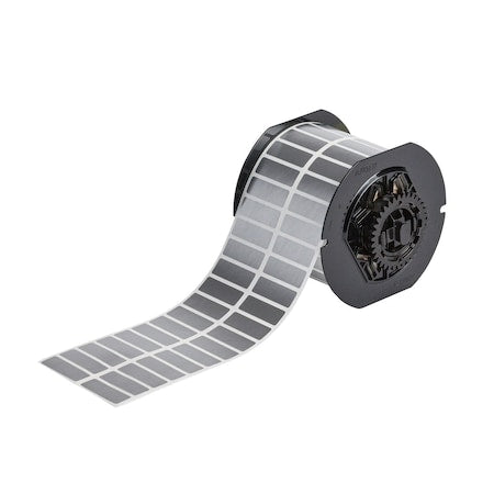 Brady B33-37-8591-SL Pre-Cut Label Stock Roll, Silver, Gloss